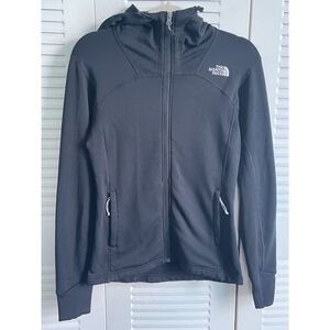 The North Face Women's XS Black Flight Series TKA Stretch Jacket with Hoodie